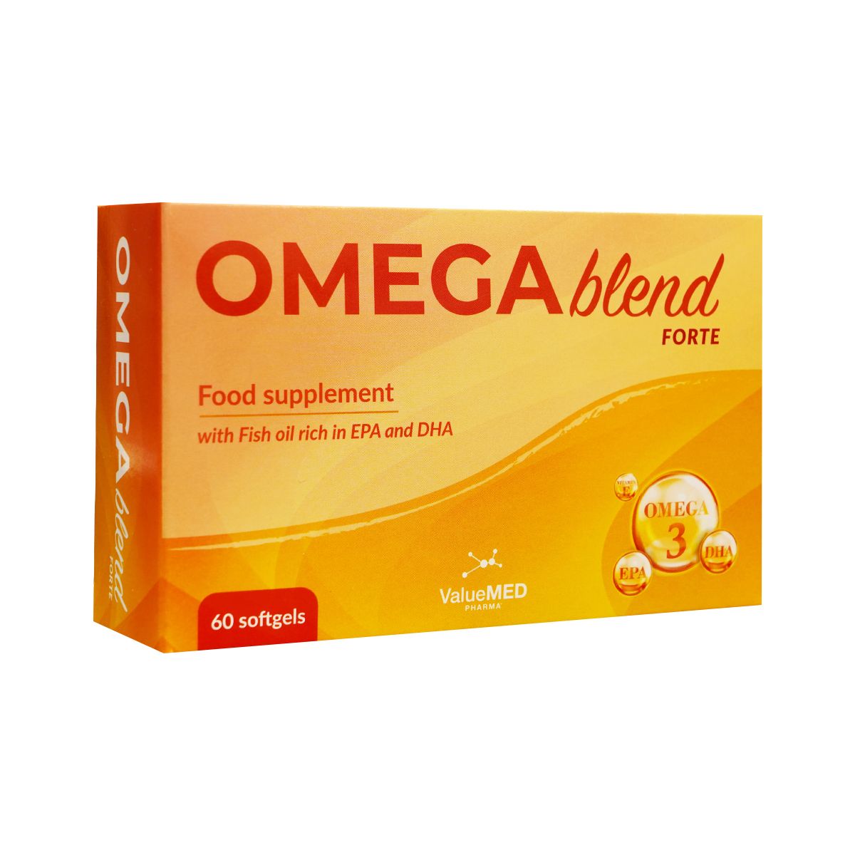 ომეგა ბლენდი - Omega Blend ფორტე 60 კაფსულა