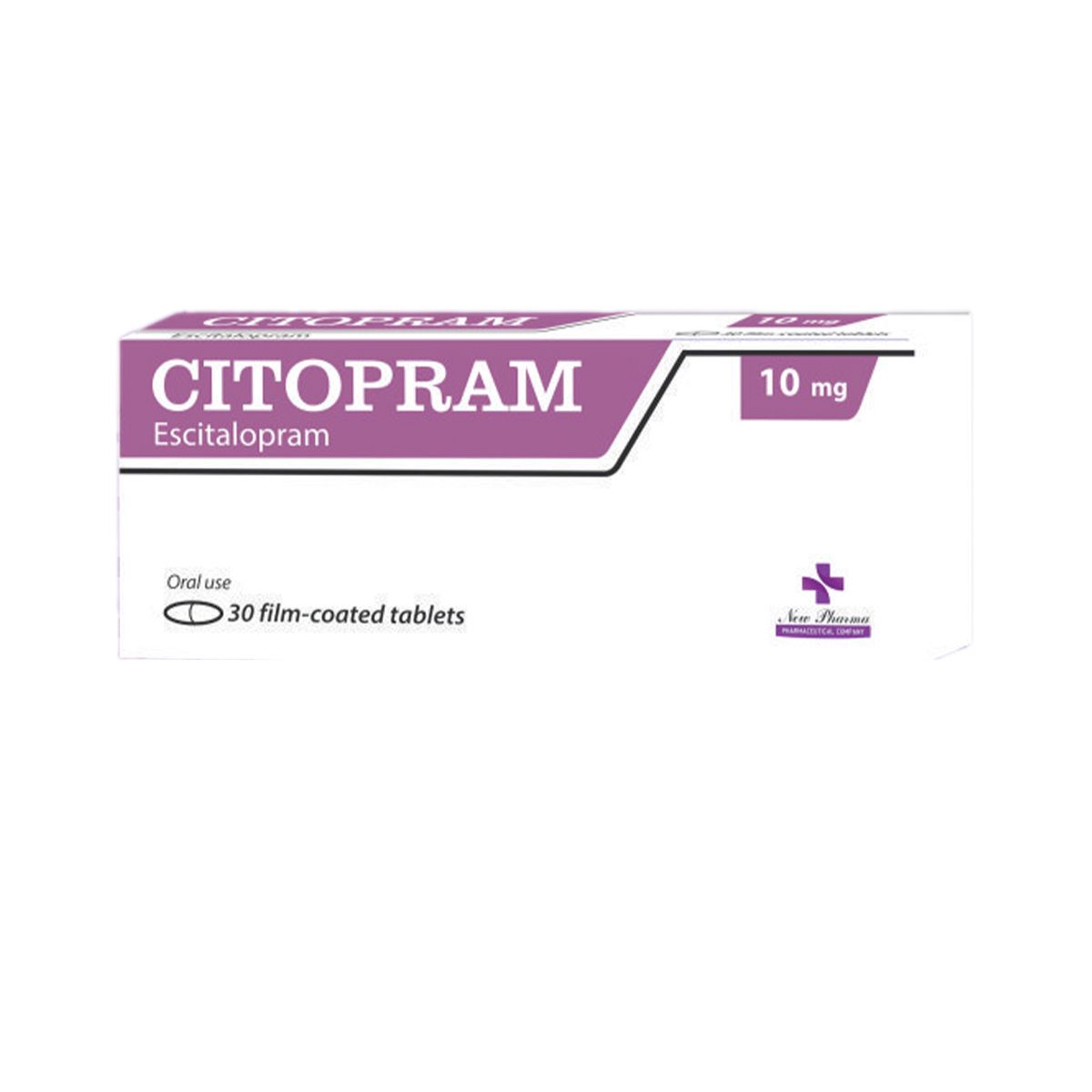 ციტოპრამი - Citopram 10მგ 30 ტაბლეტი