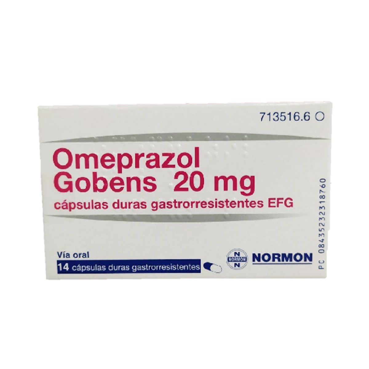 ომეპრაზოლი - Omeprazol გობენ 20მგ 14 კაფსულა