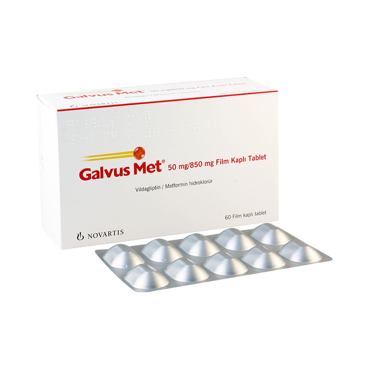 გალვუს მეტი - GalvusMet 50/850მგ 60 ტაბლეტი
