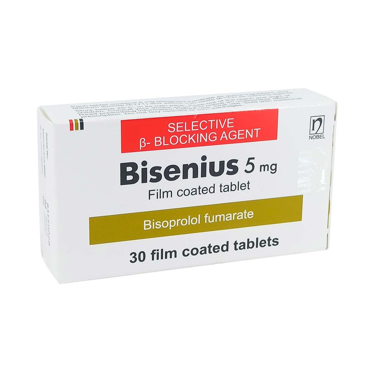 ბისენიუსი - Bisenius 5მგ 30 ტაბლეტი