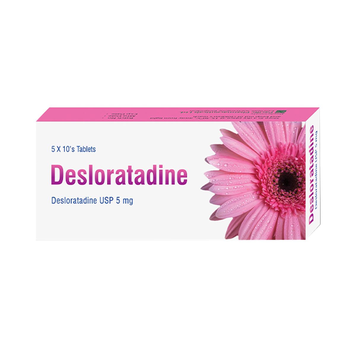 დესლორატადინი - Desloratadine 5მგ 50 ტაბლეტი