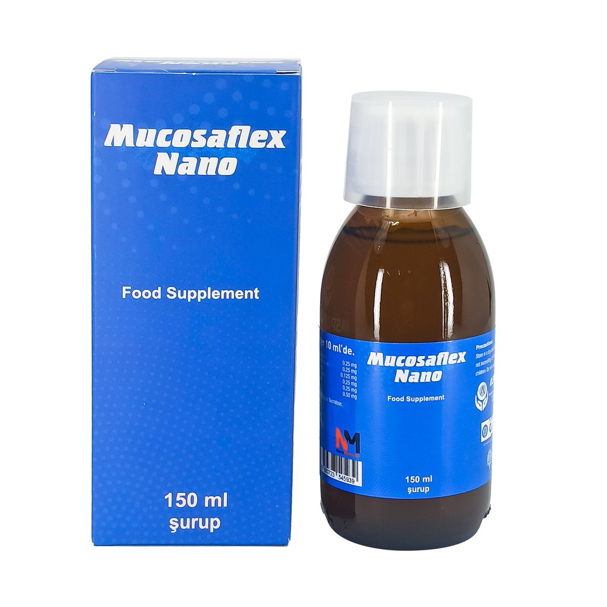 Mucosaflex Nano - მუკოზაფლექს ნანო სიროფი 150მლ
