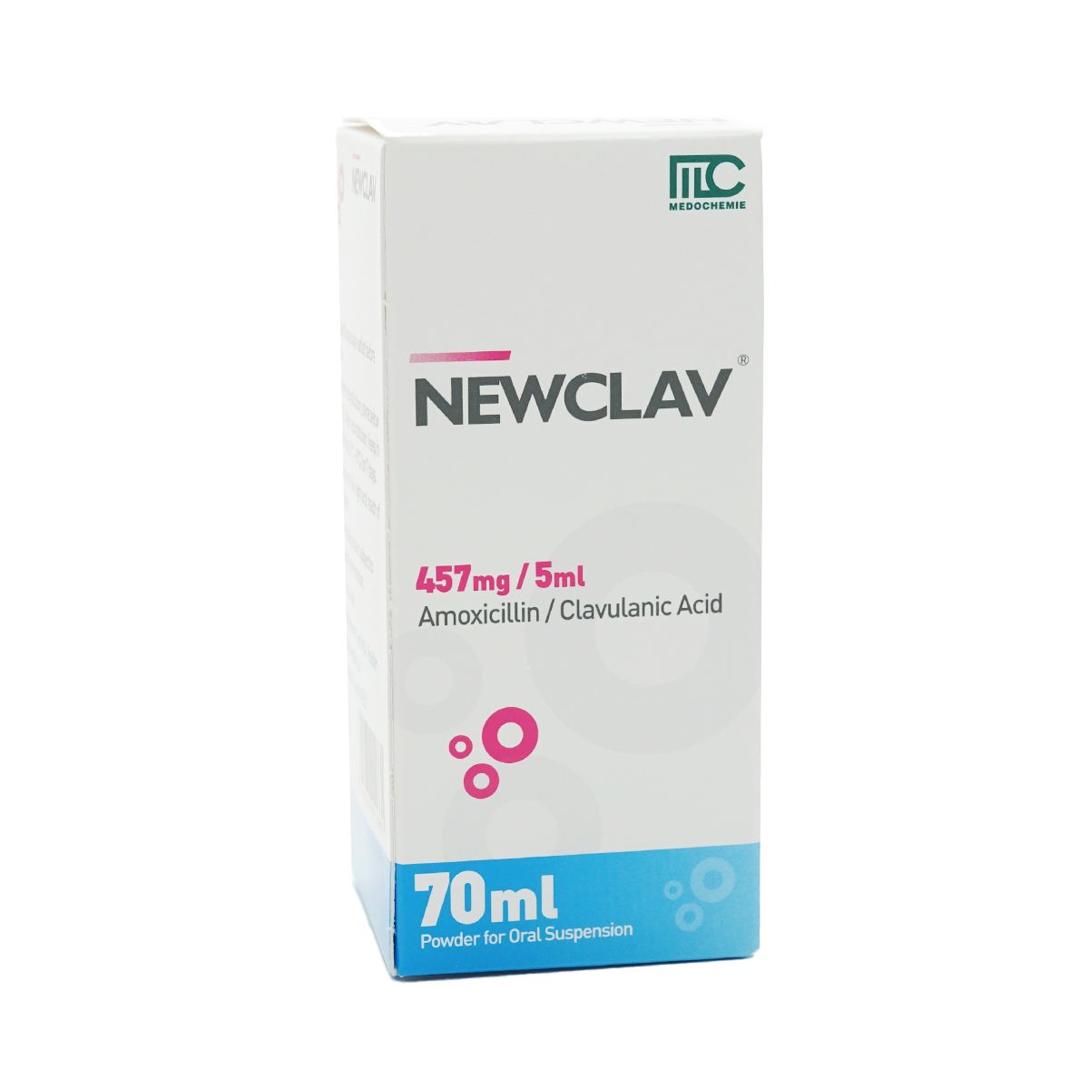 ნიუკლავი - Newclav სუსპენზია 457მგ/70მლ