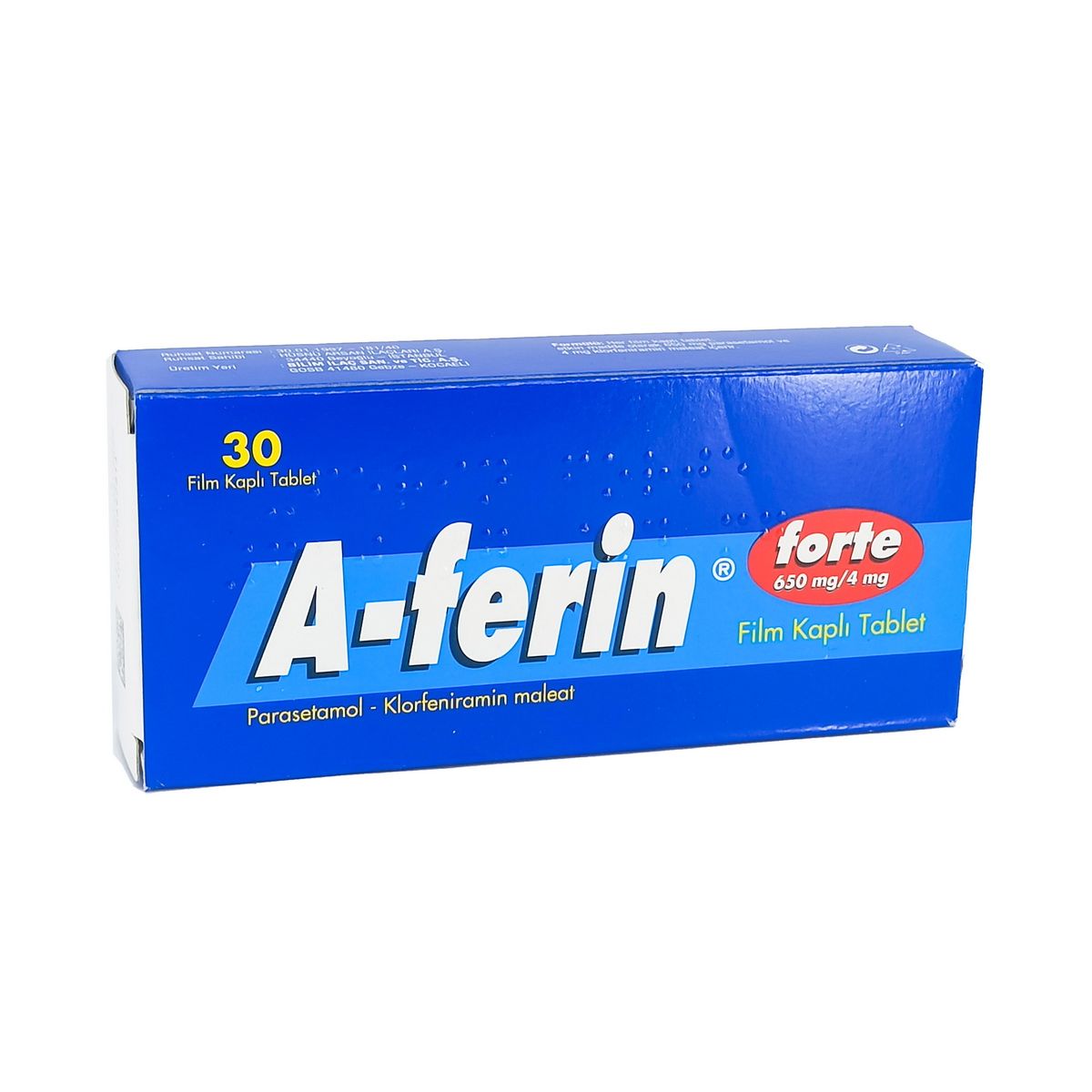 ა ფერინ ფორტე - A Ferin Forte 30 ტაბლეტი