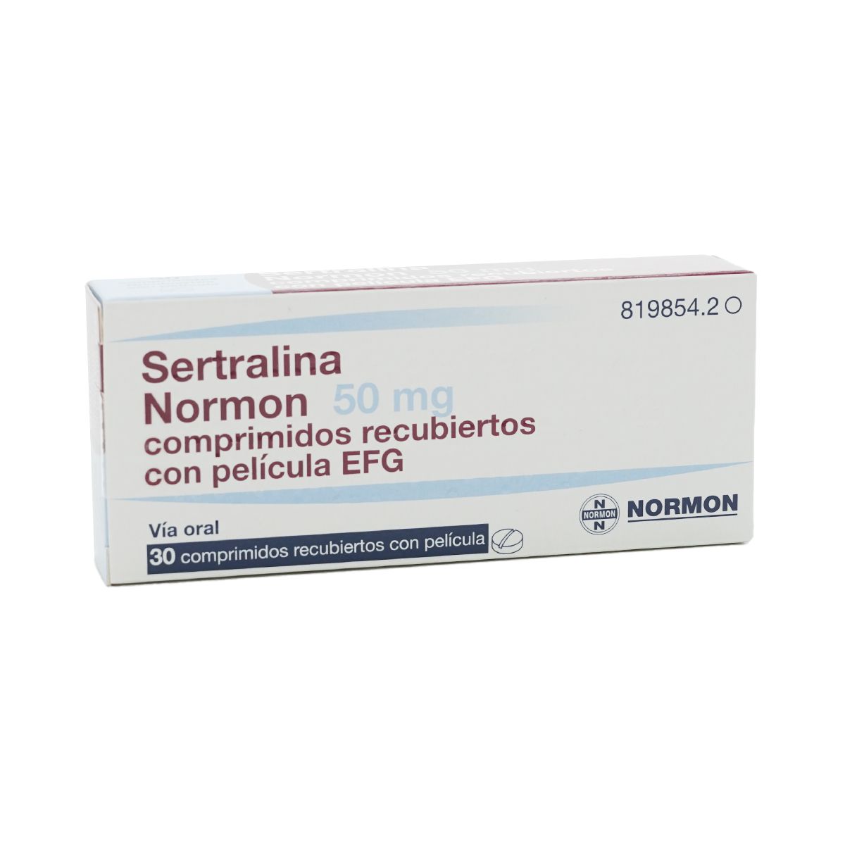 სერტრალინი ნორმონი - Sertralina Normon 50მგ 30 ტაბლეტი