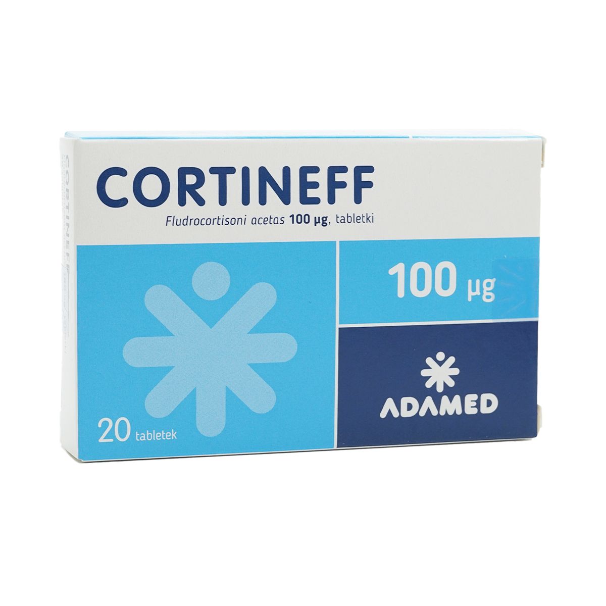 კორტინეფი - Cortineff 0.1მგ 20 ტაბლეტი
