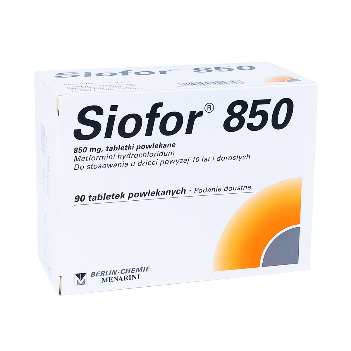 სიოფორი - Siofor 850 850მგ 60 ტაბლტი