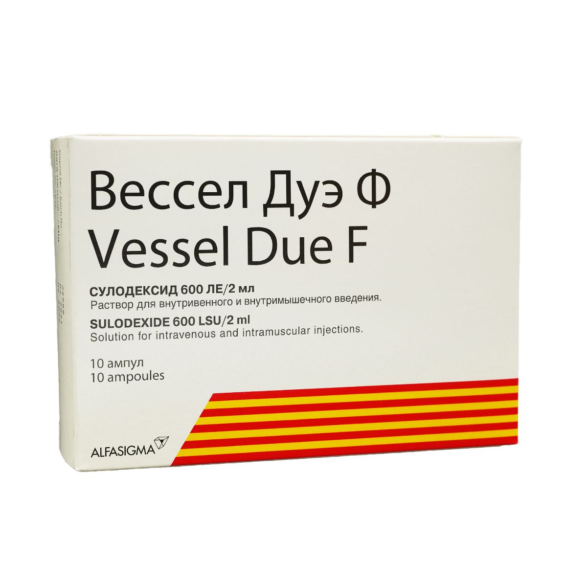 ვესელ დუე F - Vessel Due F 600 ერთეული 10 ამპულა