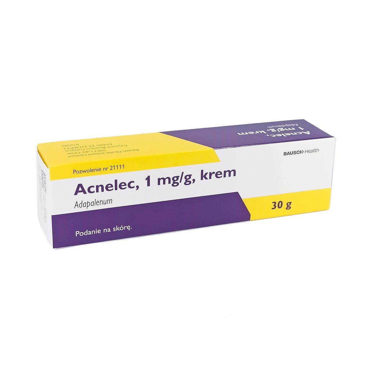 აკნელეკი - Acnelec კრემი 1მგ/გ 30გ