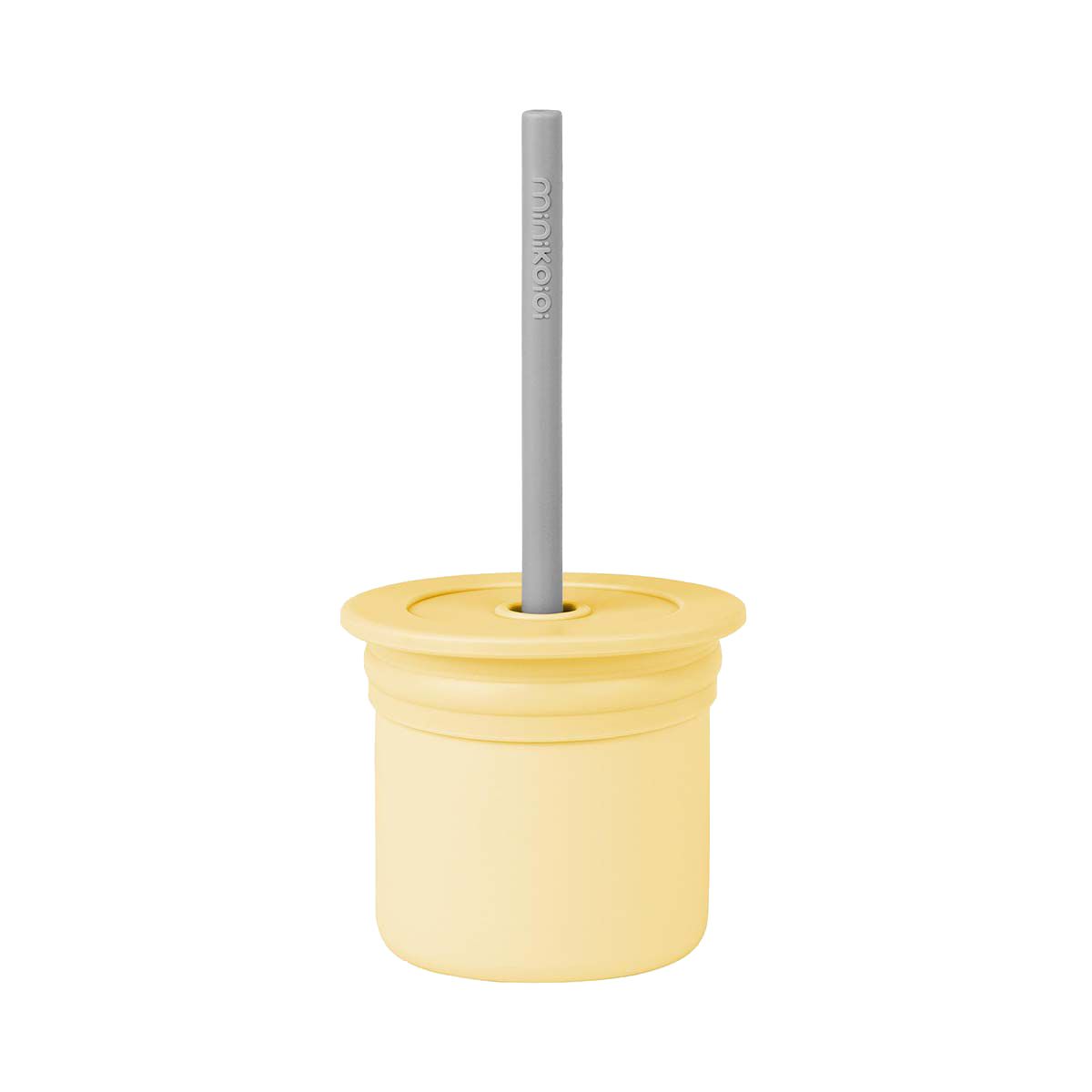 სილიკონის ჭიქა-კონტეინერი Mellow Yellow 2953 მინიკოიოი - Minikoioi