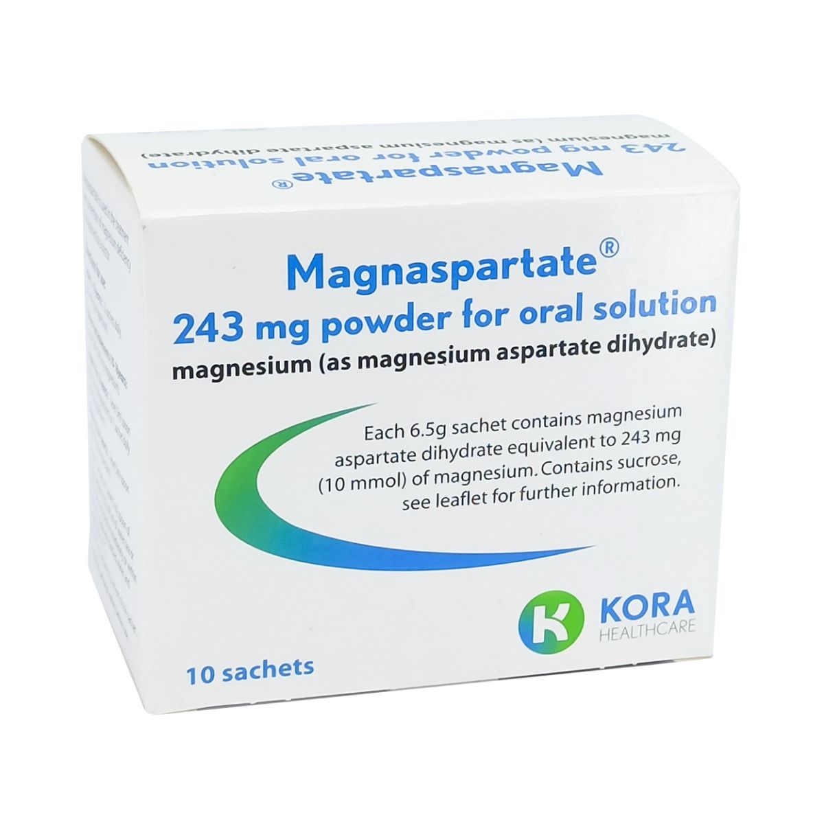 მაგნასპარტატი - Magnaspartate 243მგ 10 პაკეტი