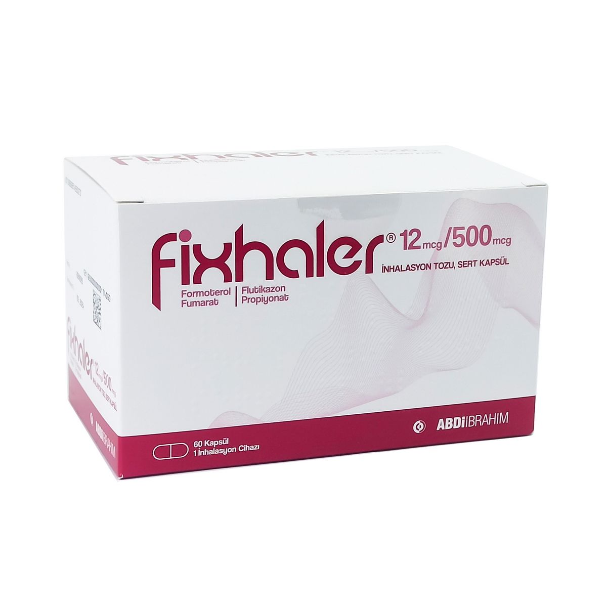 ფიქსჰალერი - Fixhaler საინჰალაციო კაფსულა 12/500მკგ 60 ცალი