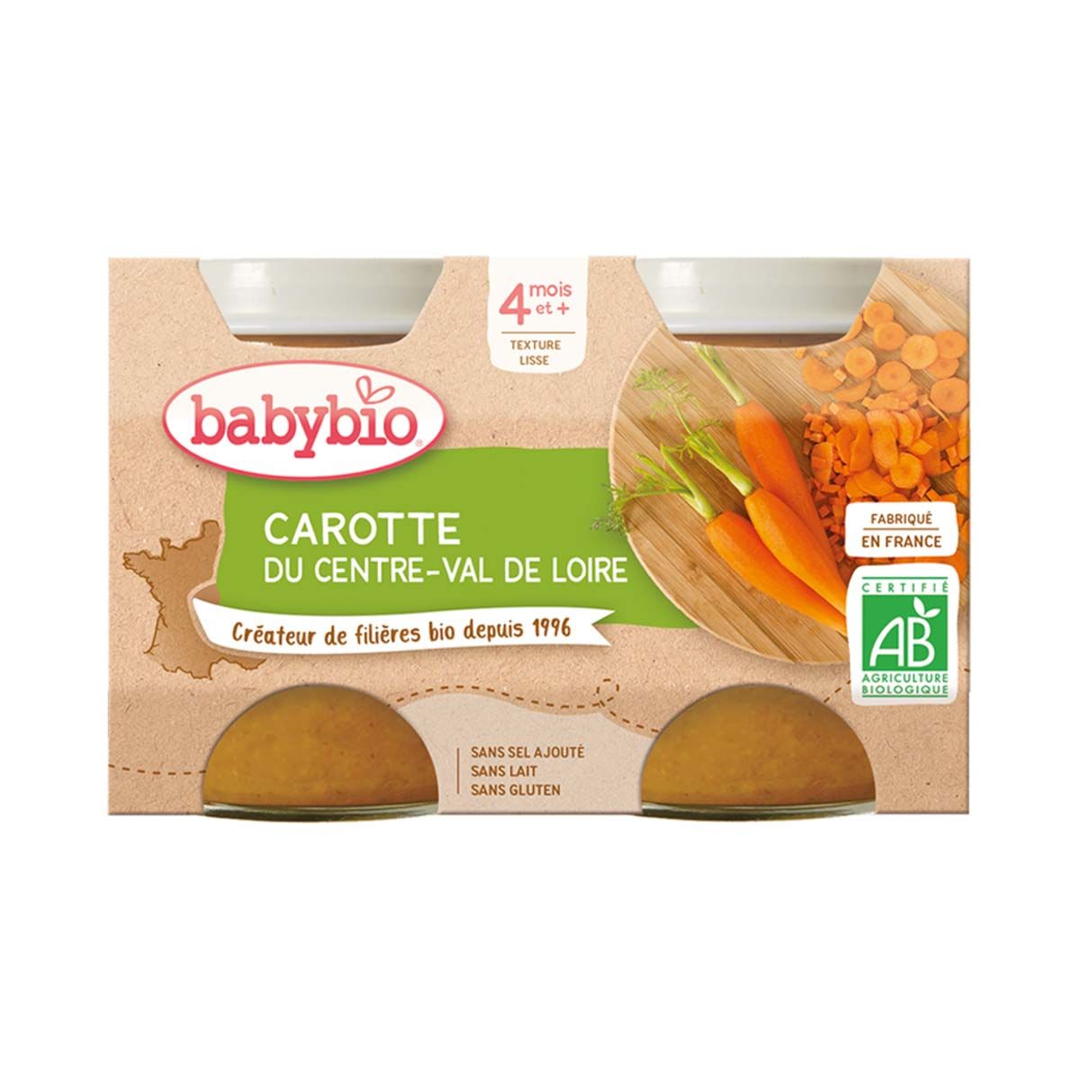 ლანჩ მენიუ სტაფილო 2 ცალი 0408 ბეიბი ბიო - Baby Bio