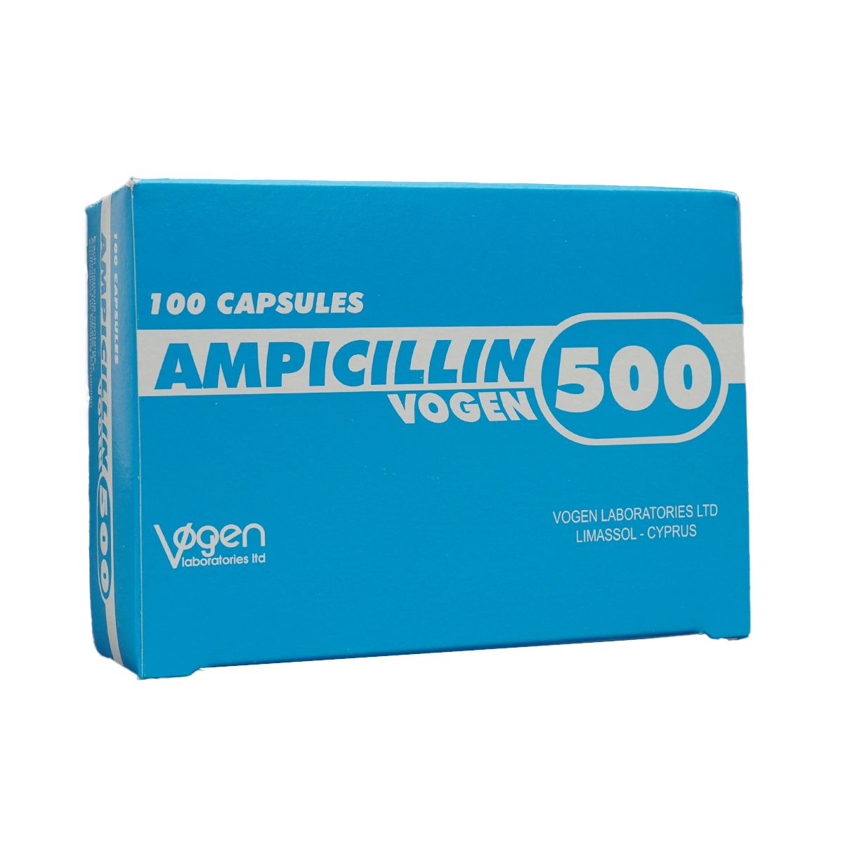ამპიცილინი - Ampicillin ვოგენი 500მგ 100 კაფსულა