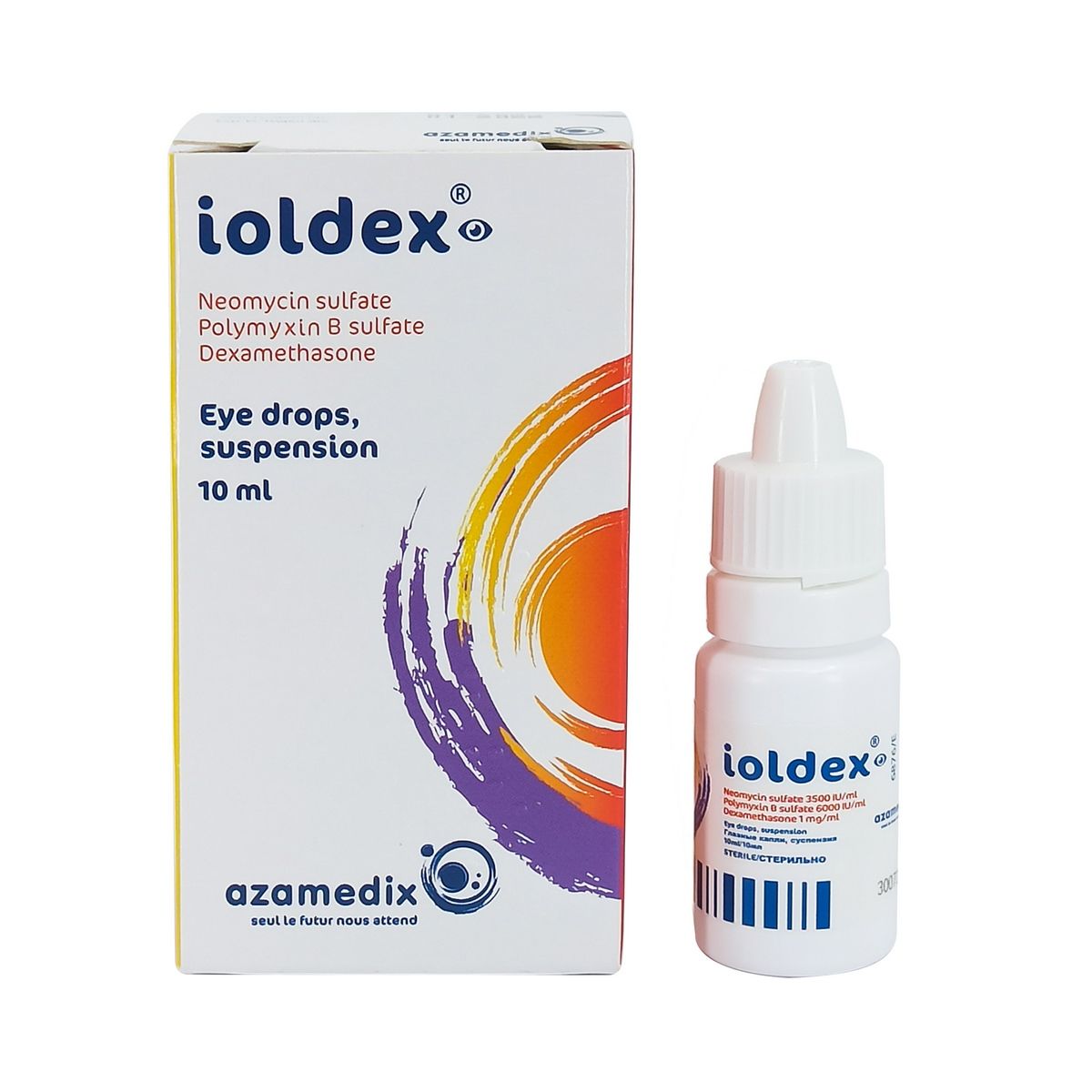იოლდექსი - Ioldex თვალის წვეთები 10მლ