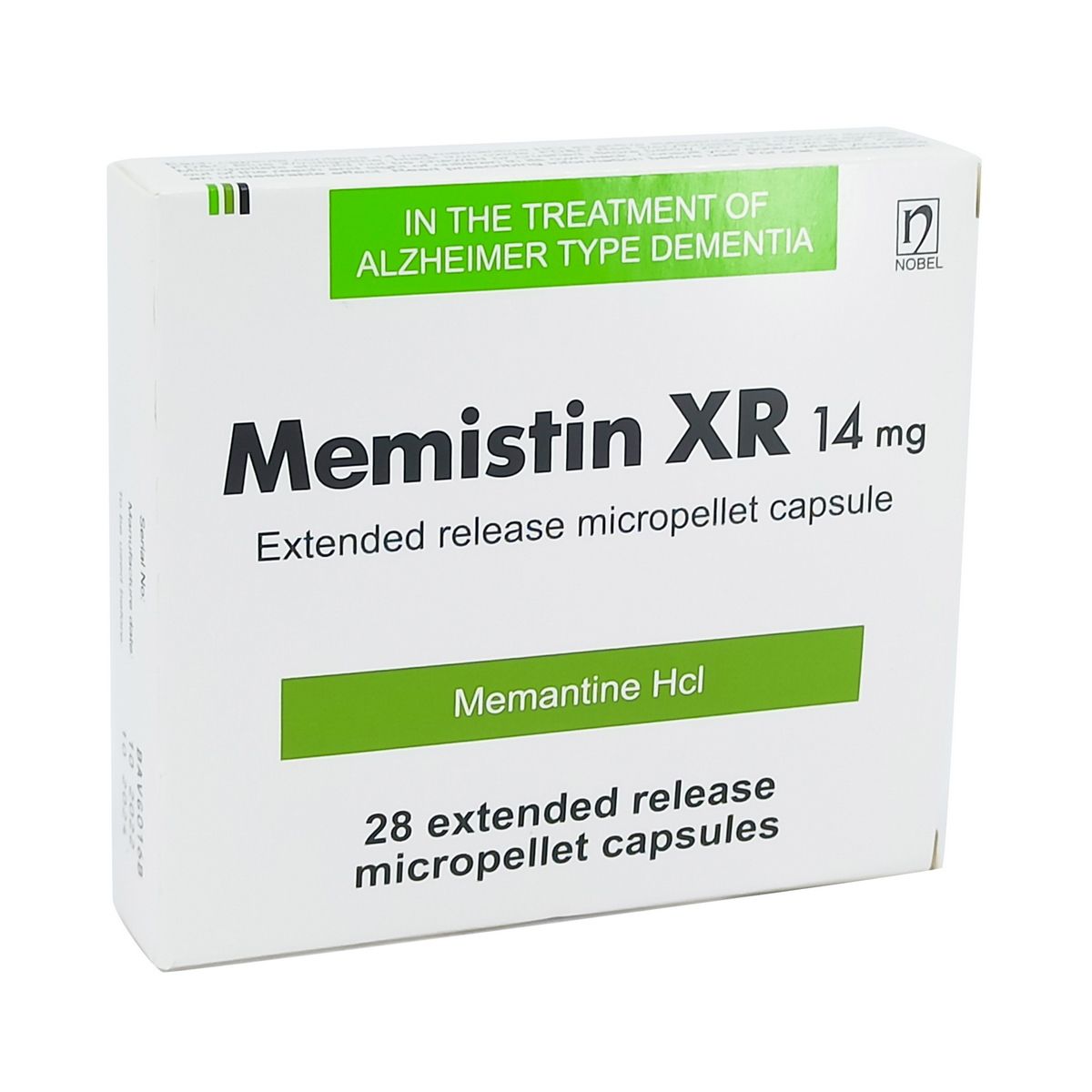 მემისტინ XR - Memistin XR 14მგ 28 კაფსულა