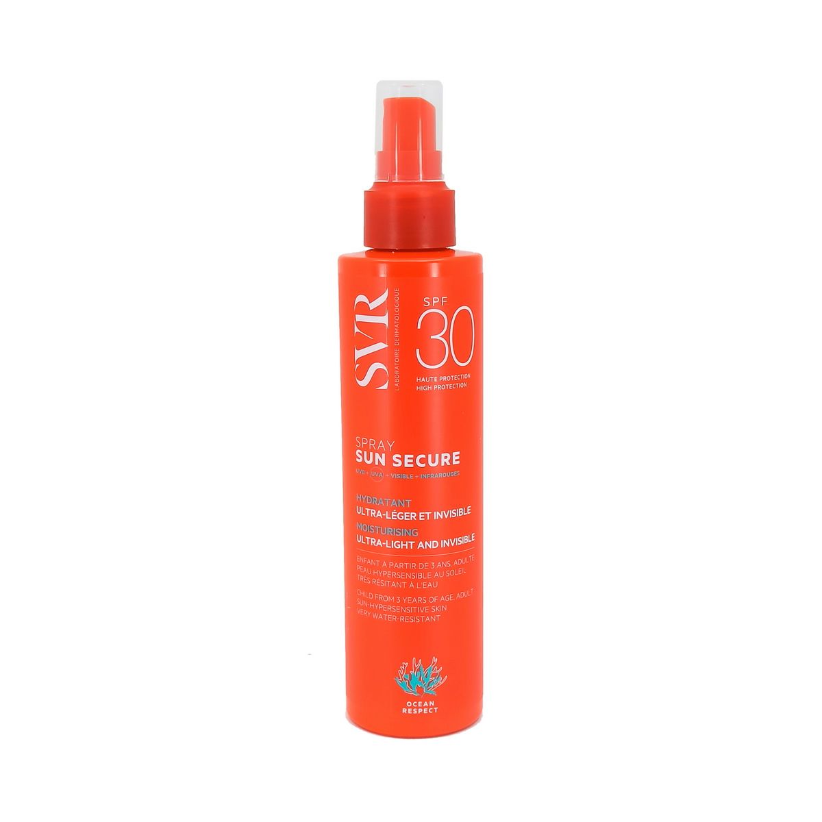 მზისგან დამცავისპრეი Spf30 Sun 200მლ 3204 ესვიერი - Svr