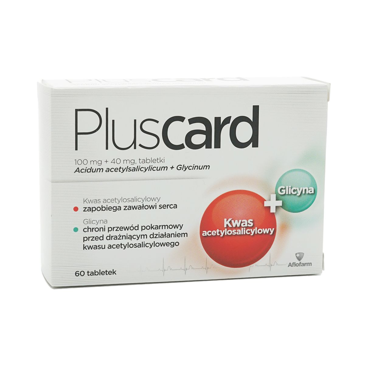 პლუსკარდი - Pluscard 100მგ+40მგ 60 ტაბლეტი