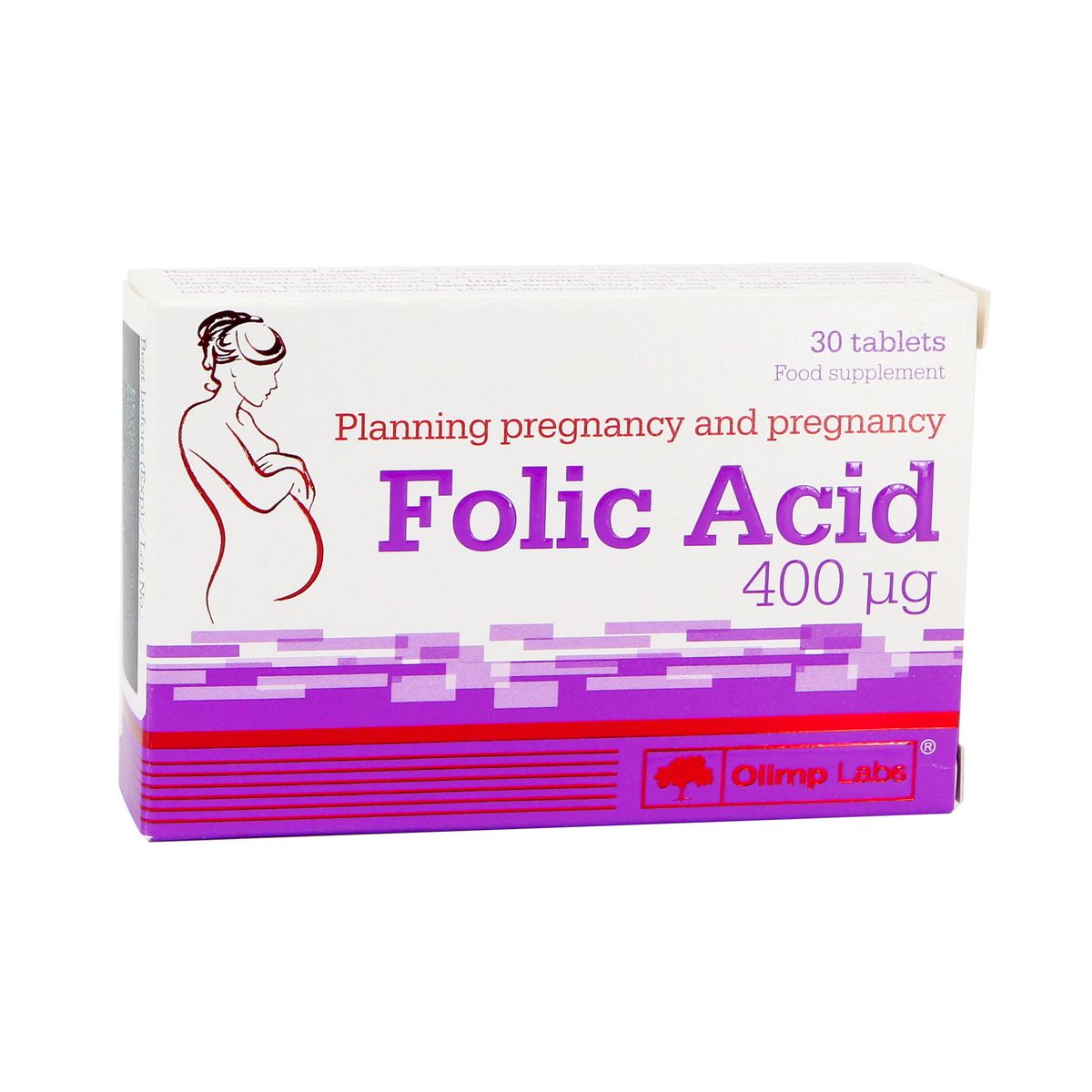 ოლიმპი ფოლის მჟავა - Folic Acid 400მკგ 30 ტაბლეტი