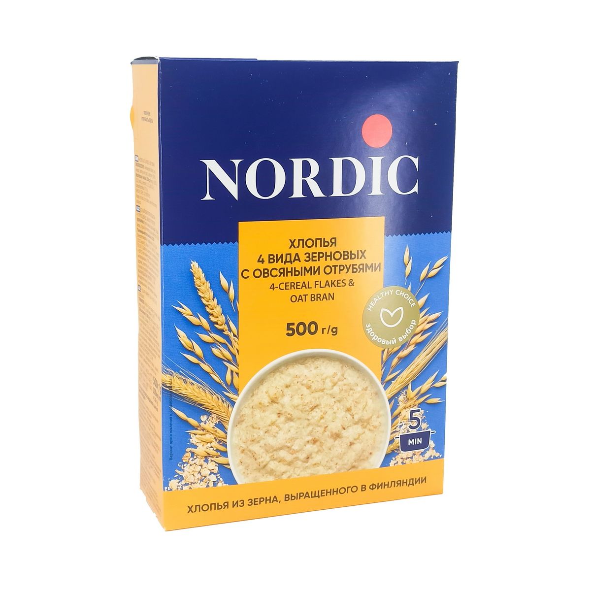 ფაფა შვრიის ფაფა 4 მარცვალი 0060 ნორდიკი - Nordic