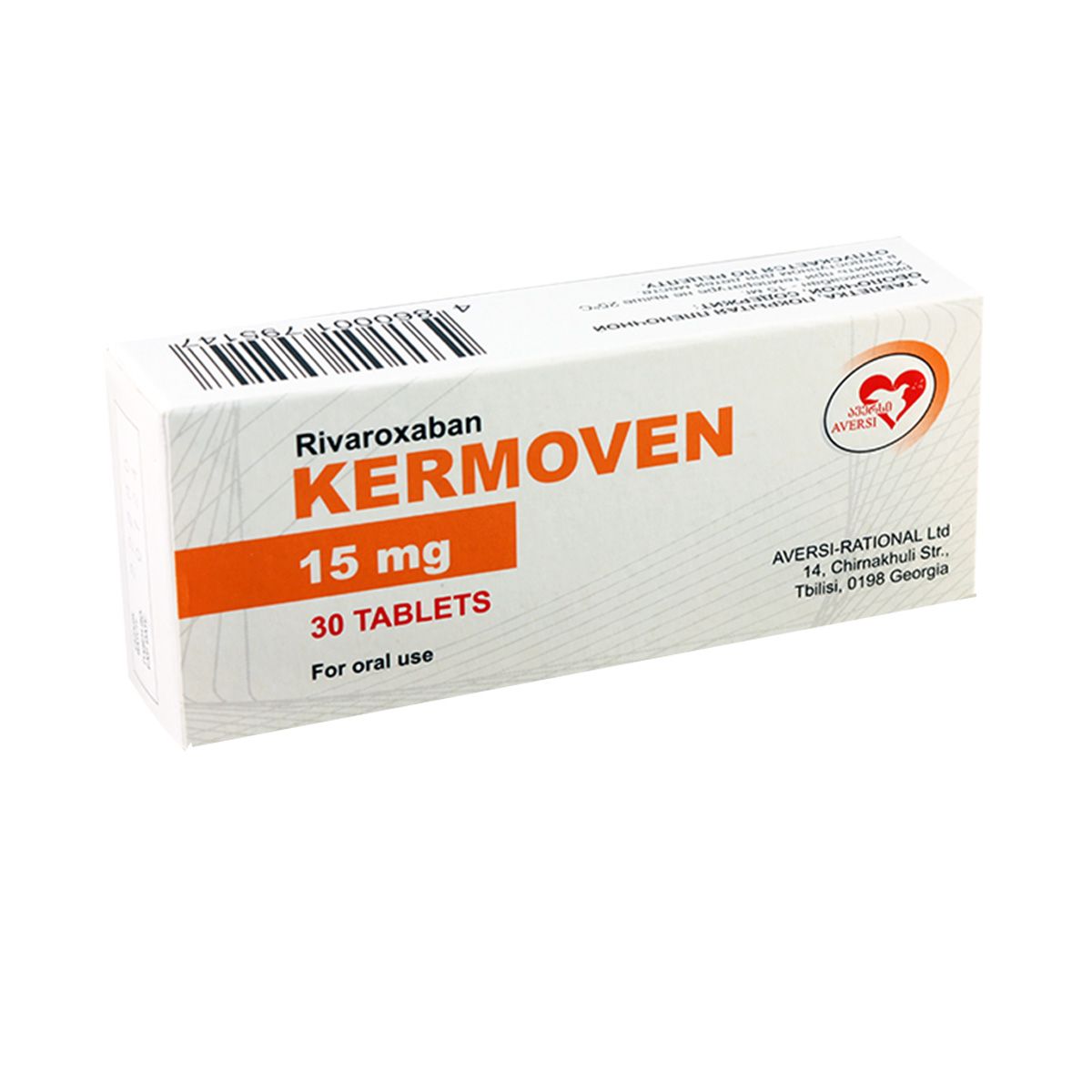 კერმოვენი - Kermoven 15მგ 30 ტაბლეტი