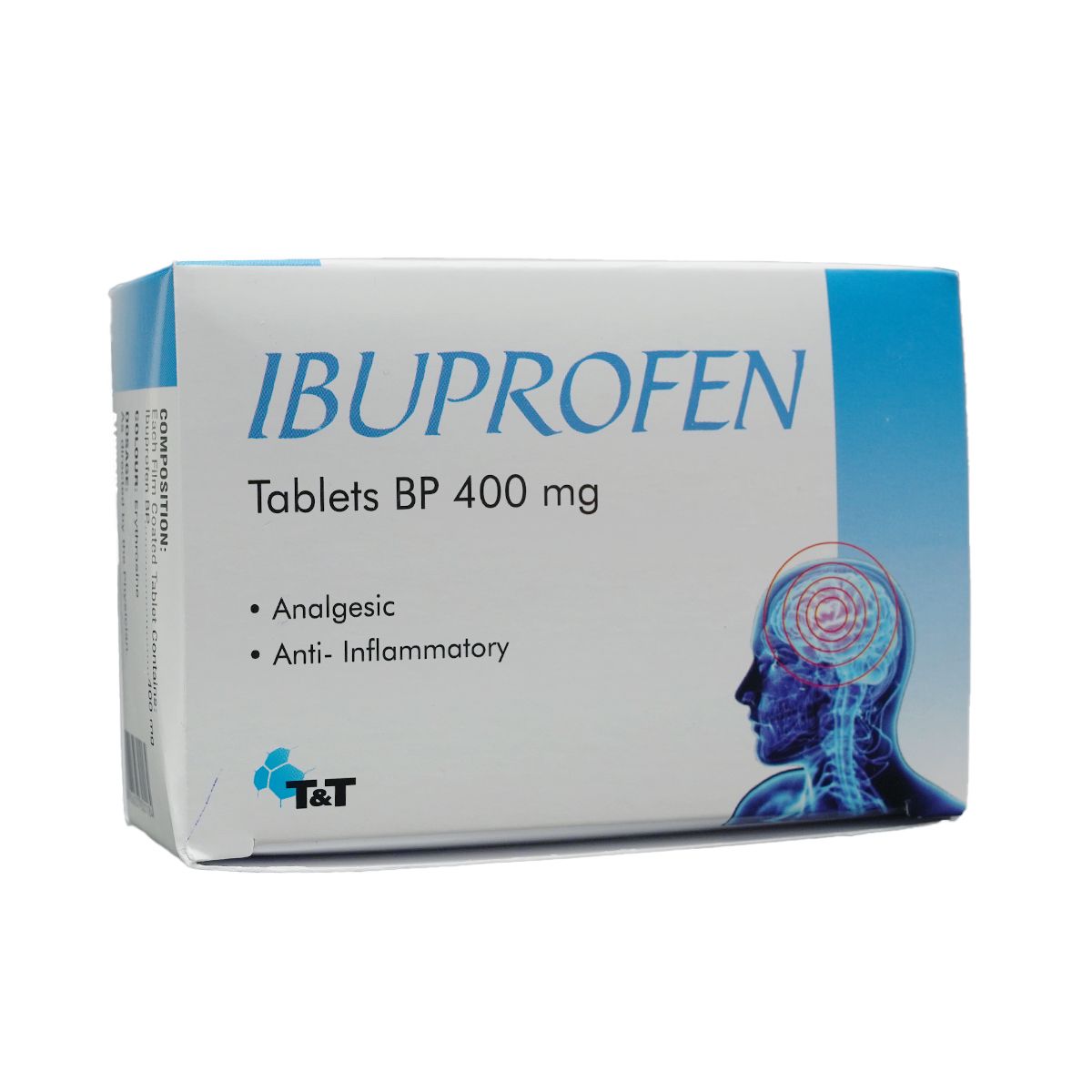 იბუპროფენი - Ibuprofen 400მგ ტაბლეტი