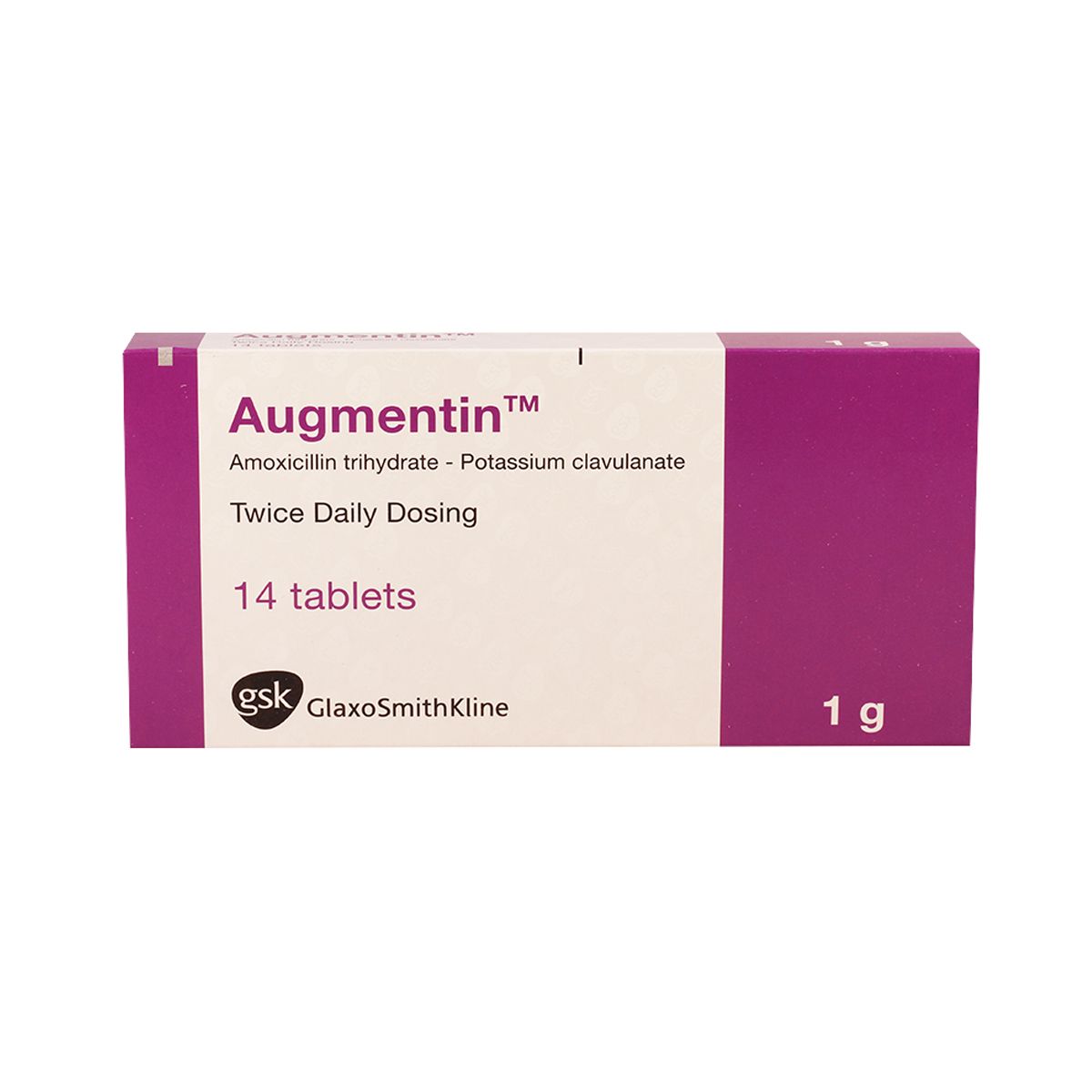 აუგმენტინი - Augmentin 1გ 14 ტაბლეტი