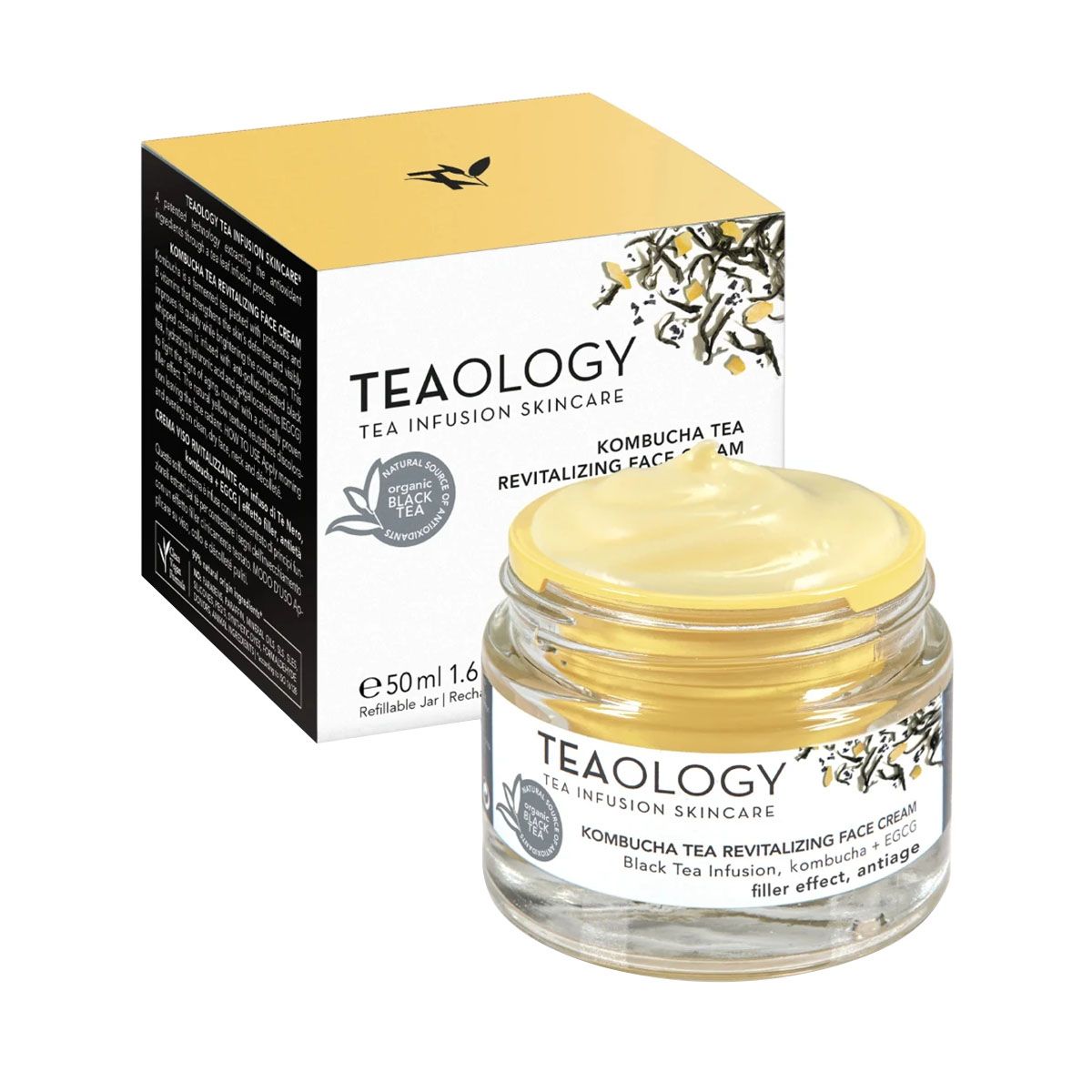 სახის კრემი Kombucha აღმდგენი 50მლ 5051 თიოლოჯი - Teaology