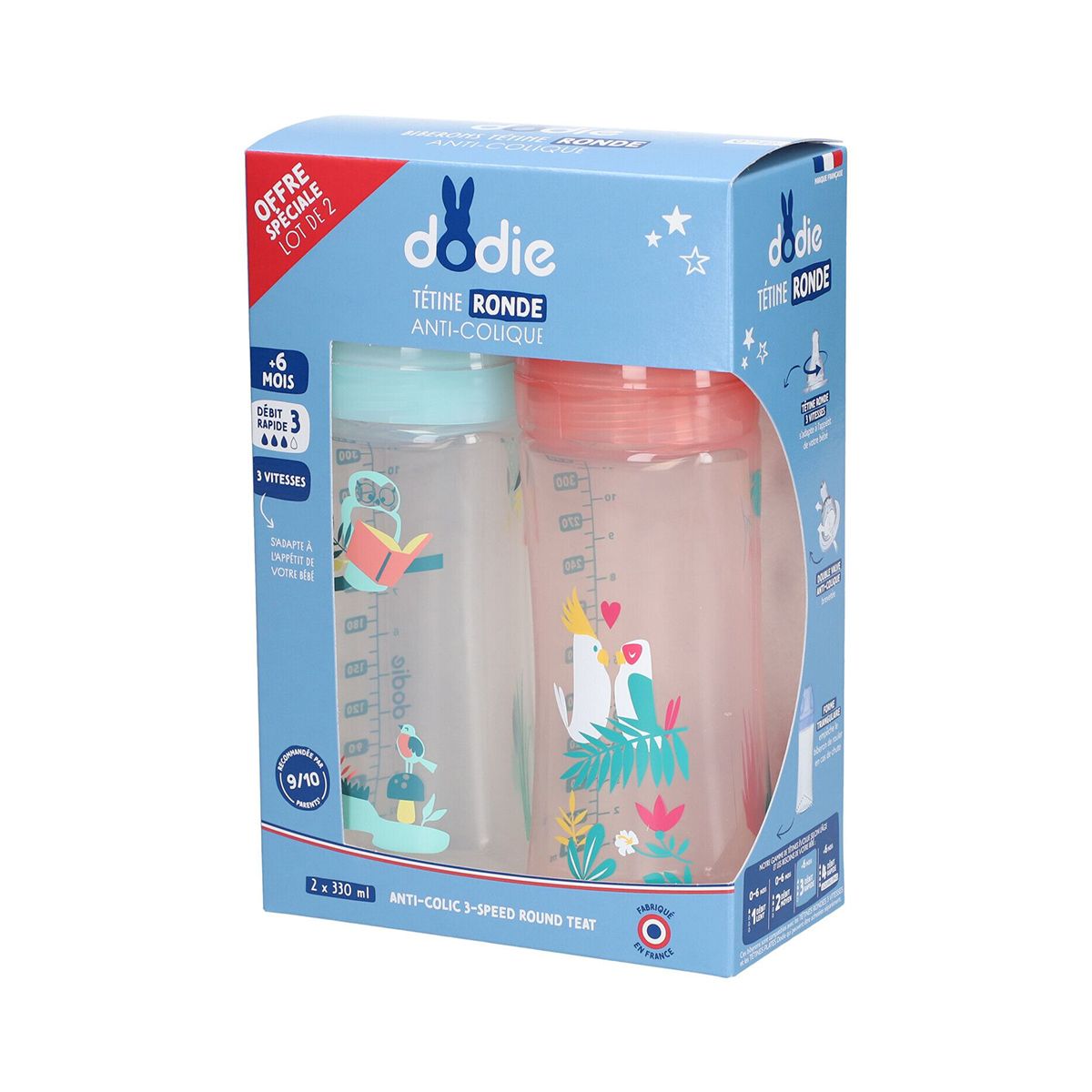 ბოთლი გოგო 6+ ნ3 N2 7061 დოძიე - DODIE