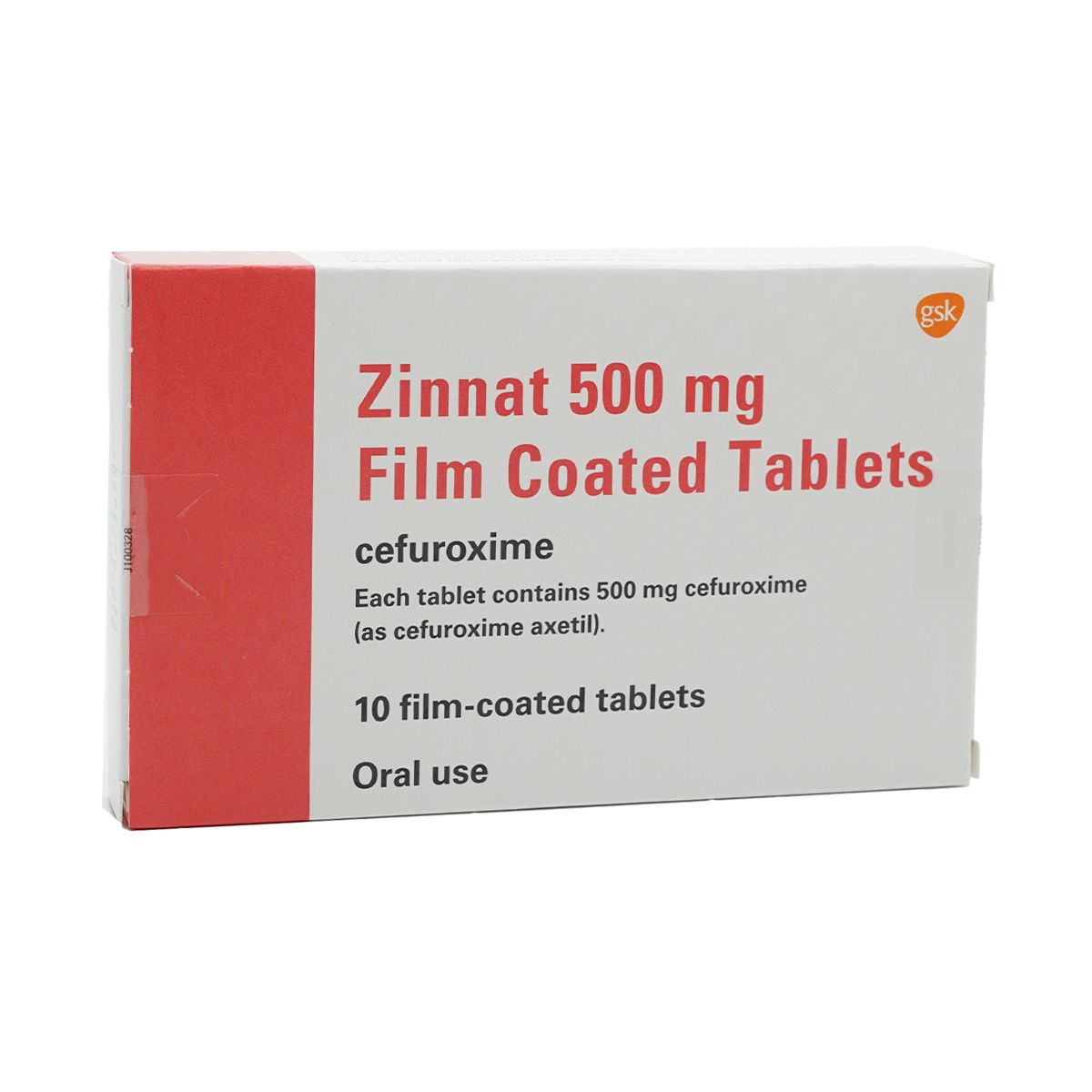 ზინატი - Zinnat 500მგ 10 ტაბლეტი