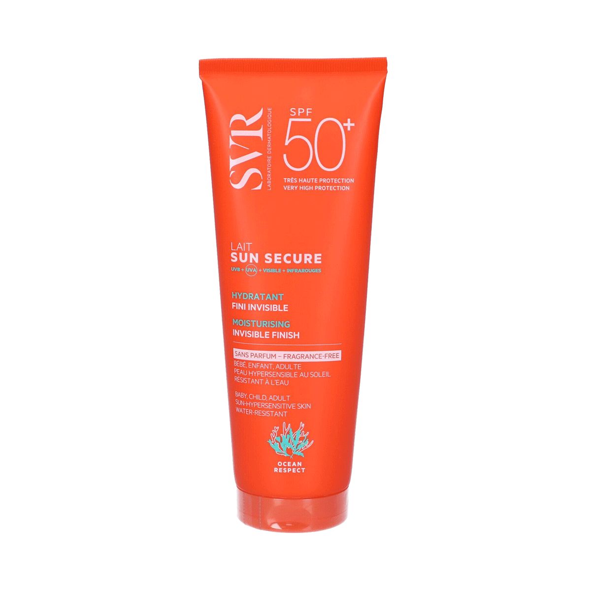 მზისგან დამცავი Sun Secure Milk პარფიუმის გარეშე Spf50+3198 ესვიერი - Svr