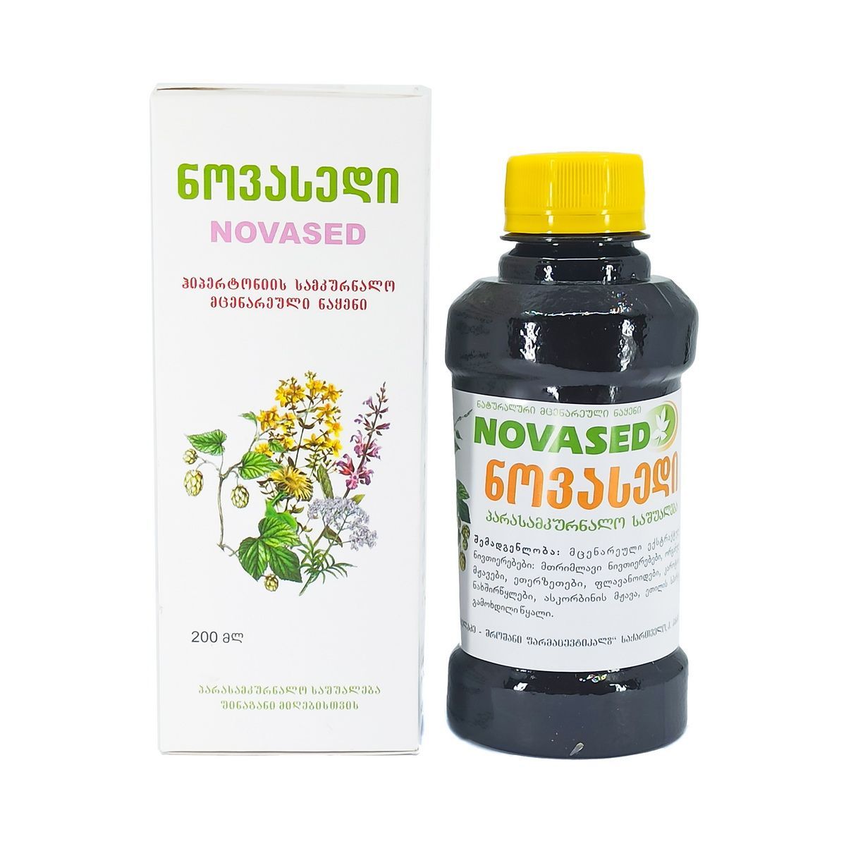 ნოვასედი - Novased ნაყენი 200მლ