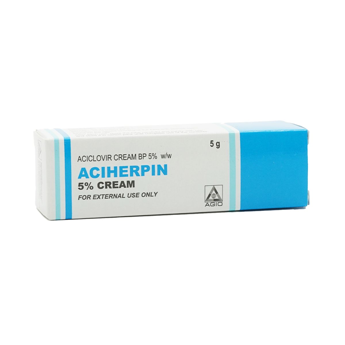 აციჰერპინი - Aciherpin აციკლოვირი კრემი 5% 5გ