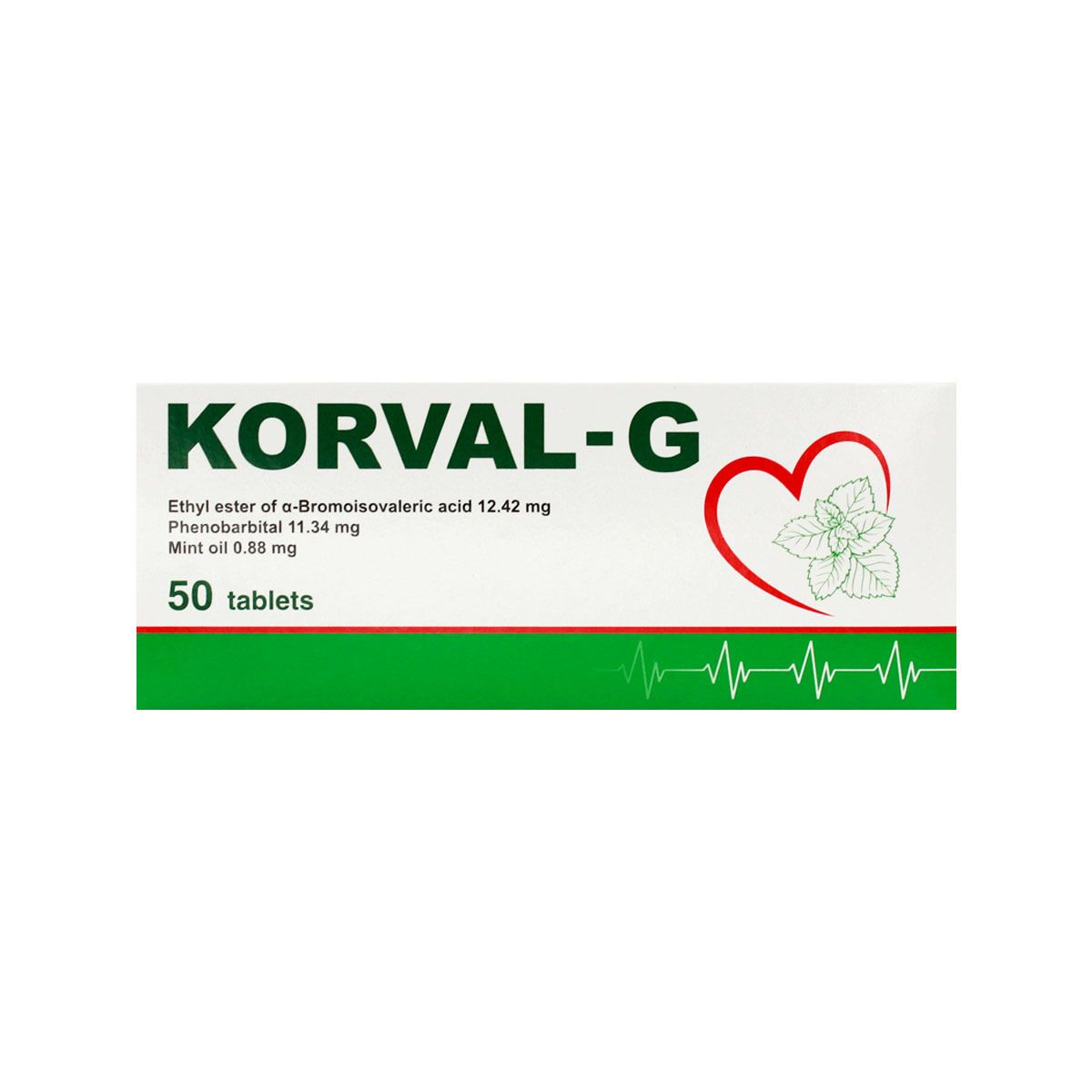 კორვალ ჯი - Korval-G 50 ტაბლეტი