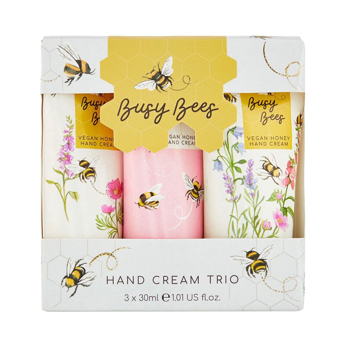 ხელის კრემები 30მლ 3 ცალი Busy Bees 4243 ჰესკოტი და აივორი - Heathcote & Ivory