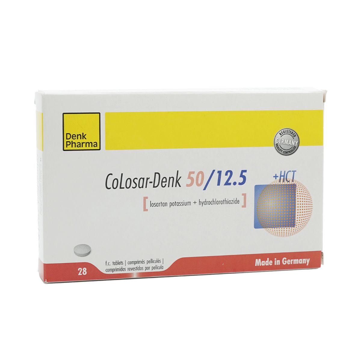 კოლოსარ დენკი - Colosar Denk 50/12.5 28 ტაბლეტი