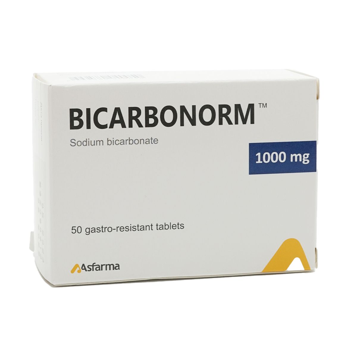 ბიკარბონორმი - Bicarbonorm 1000მგ 50 ტაბლეტი