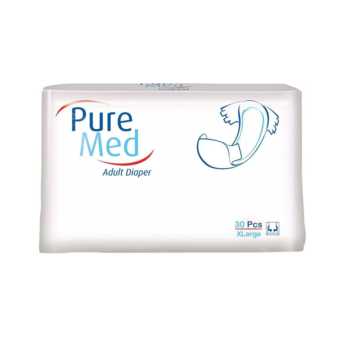 მოზრდილთა საფენები Xl 30 ცალი 9921 პიურმედი - Puremed