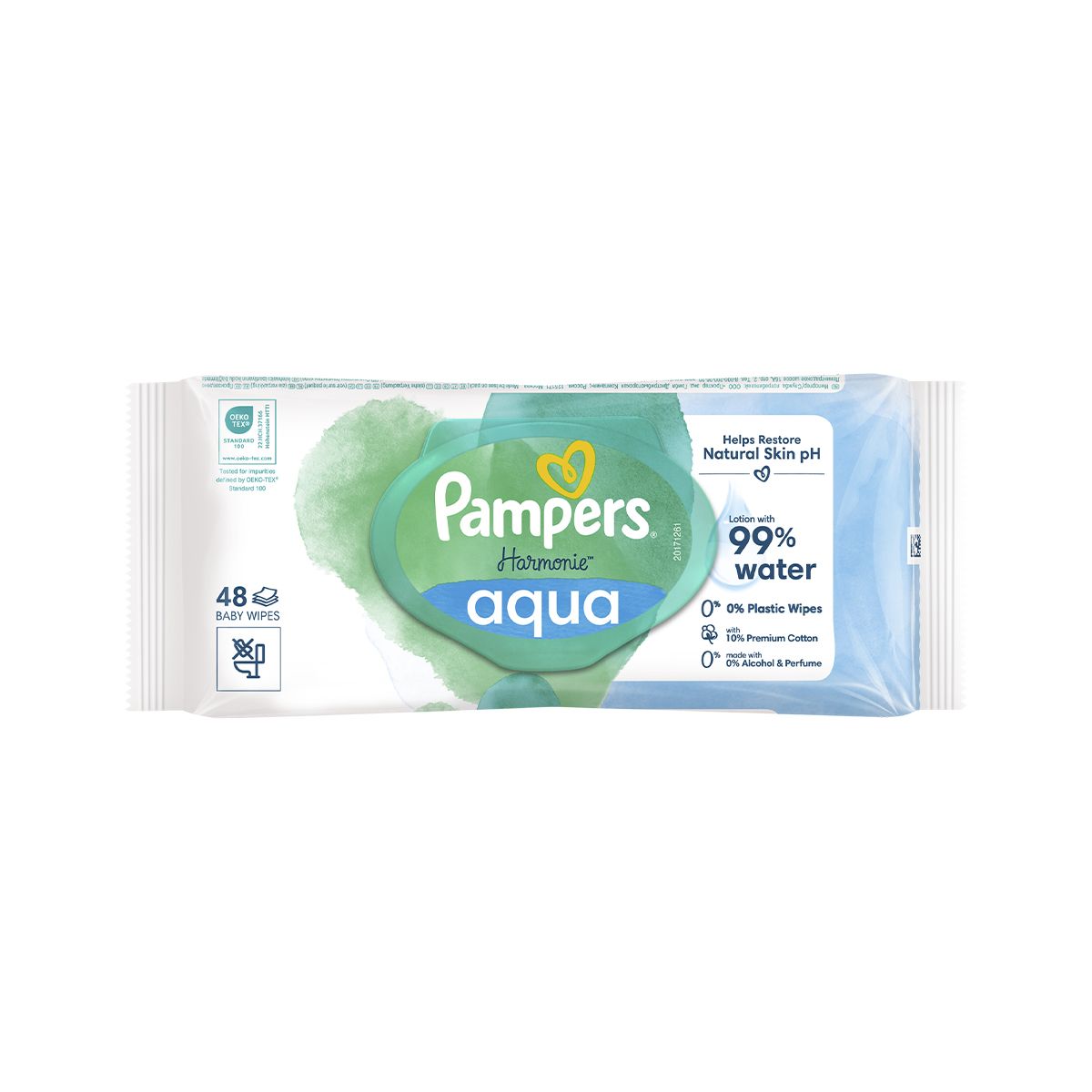 პამპერსი - Pampers სველი ხელსახოცი 48 ცალი 8563