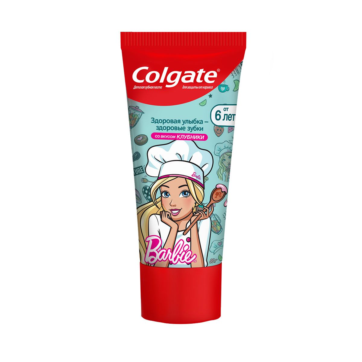 კბილის პასტა საბავშვო BARBIE 6 წლიდან 6611 ქოლგეითი - Colgate