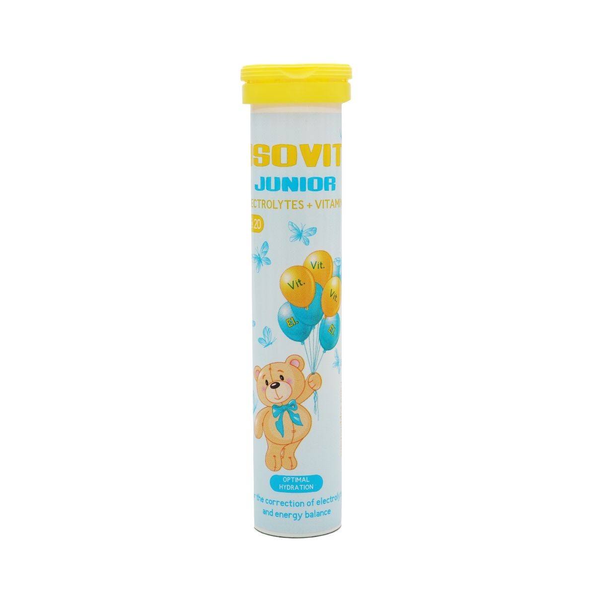 იზოვიტი ჯუნიორი - Isovit Junior 20 შუშხუნა ტაბლეტი