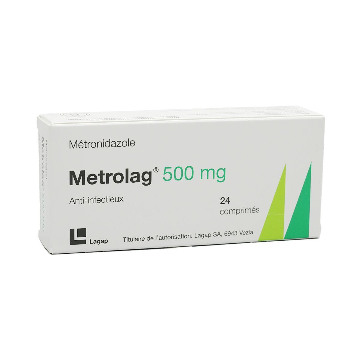 მეტროლაგი - Metrolag 500მგ 24 ტაბლეტი