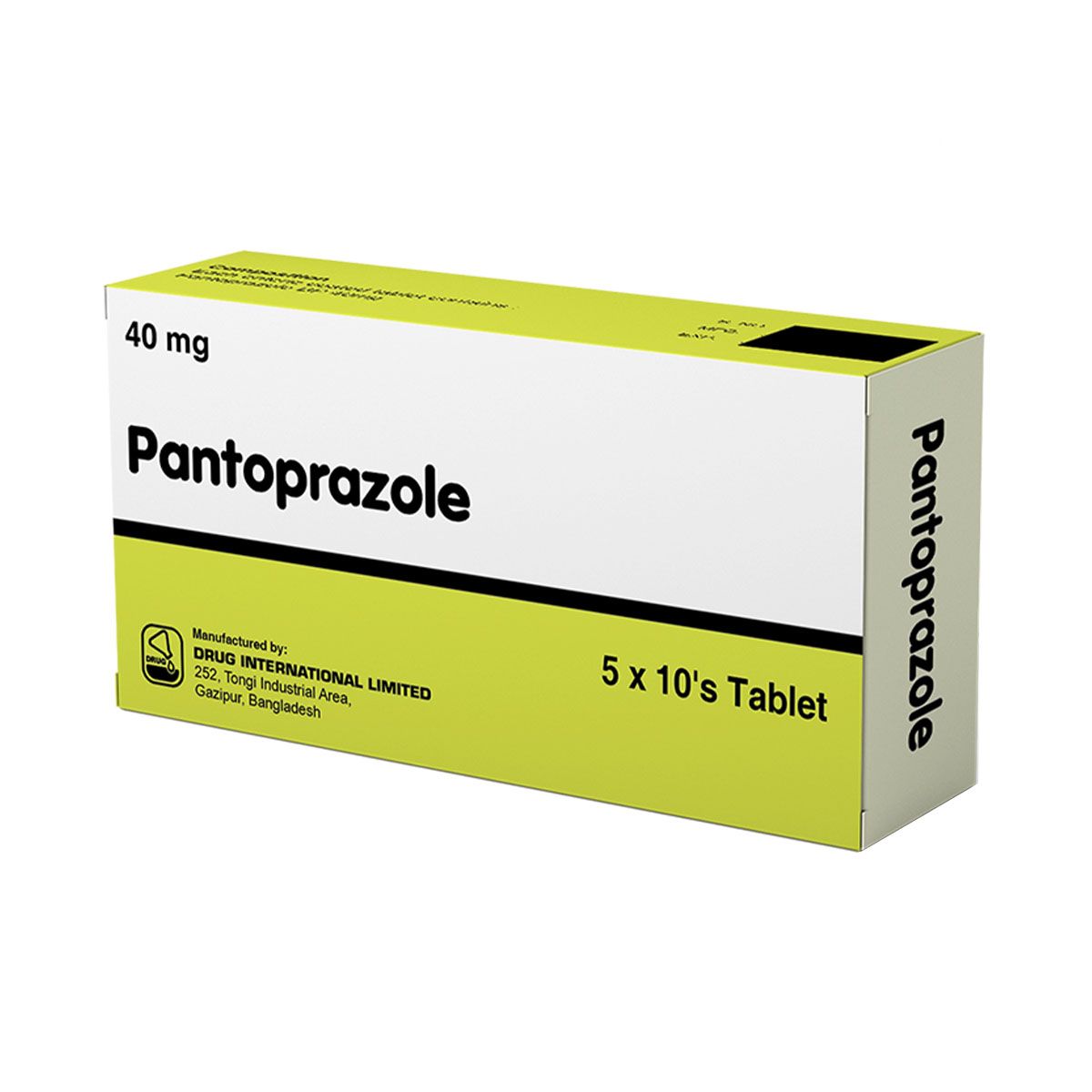 პანტოპრაზოლი - Pantoprazole 40მგ 50 ტაბლეტი