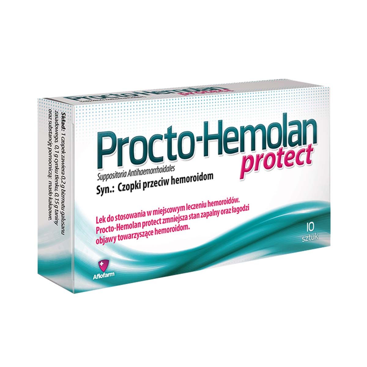პროქტო-ჰემოლანი პროტექტი - Procto-Hemolan Protect 10 სუპოზიტორია