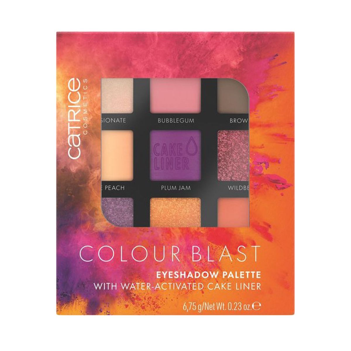 თვალის ჩრდილების პალეტი Colour Blast 010 8845 კატრისი - Catrice