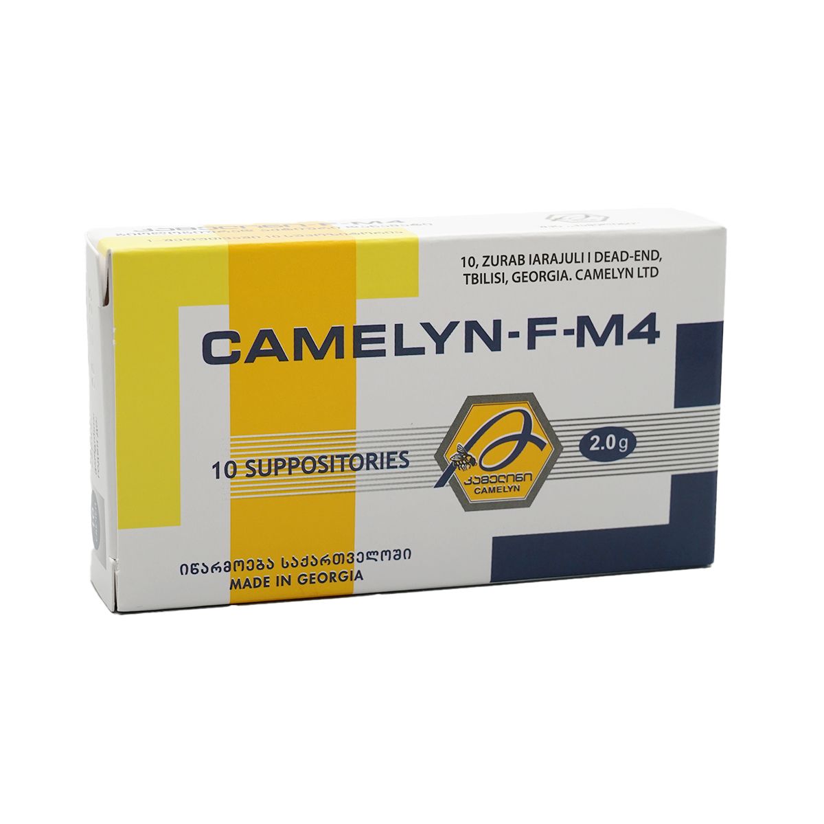 კამელინი-F-M4 - Camelyn 2გრ 10 სუპოზიტორია