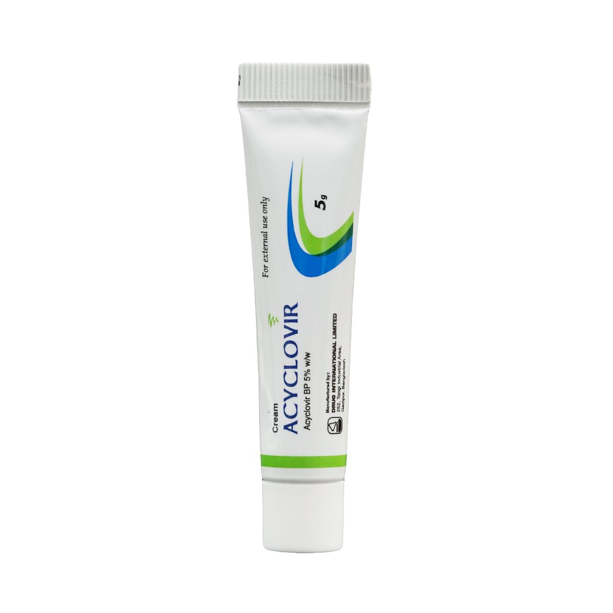 აციკლოვირი - Aciclovir კრემი 5% 5გ