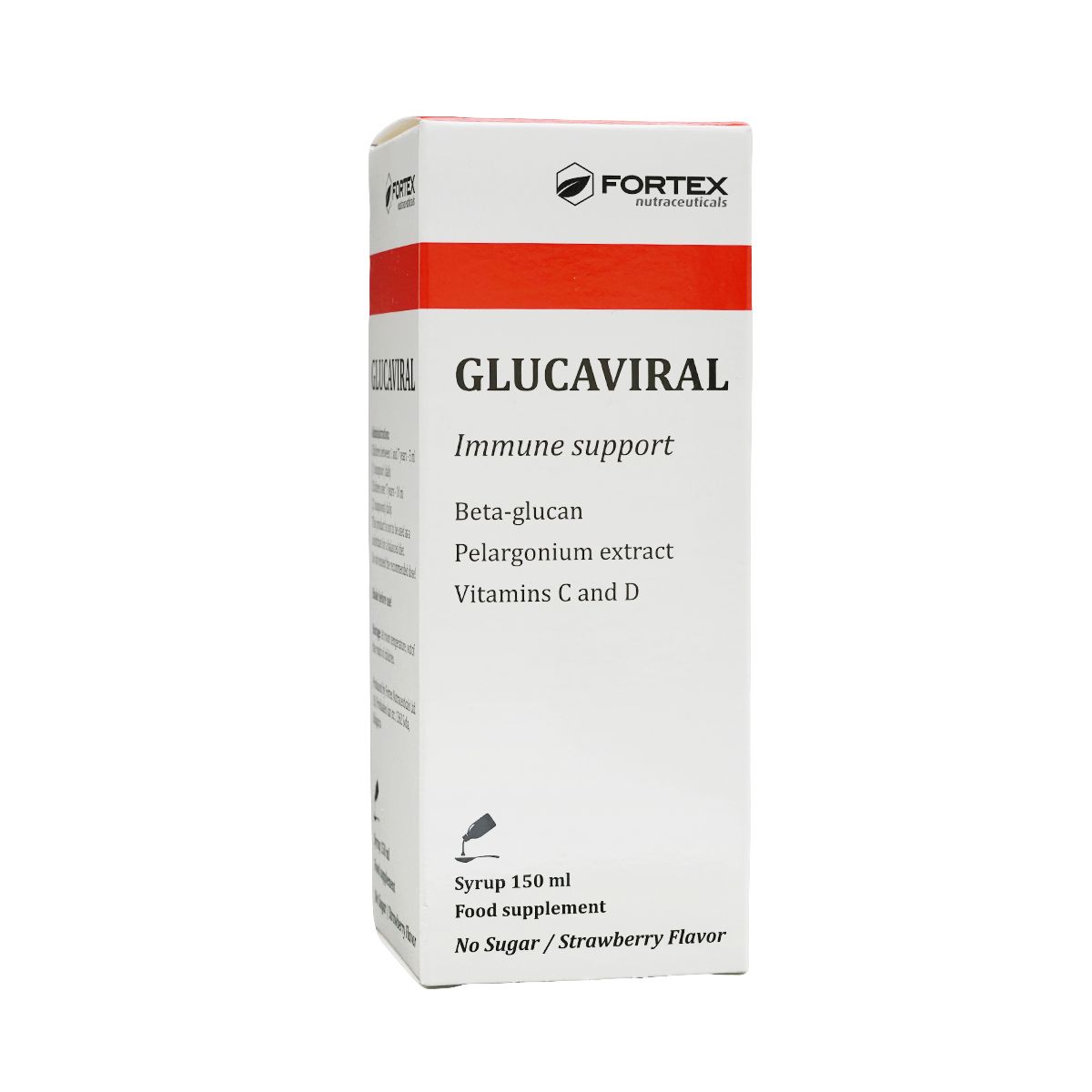 გლუკავირალი - Glucaviral სიროფი 150მლ