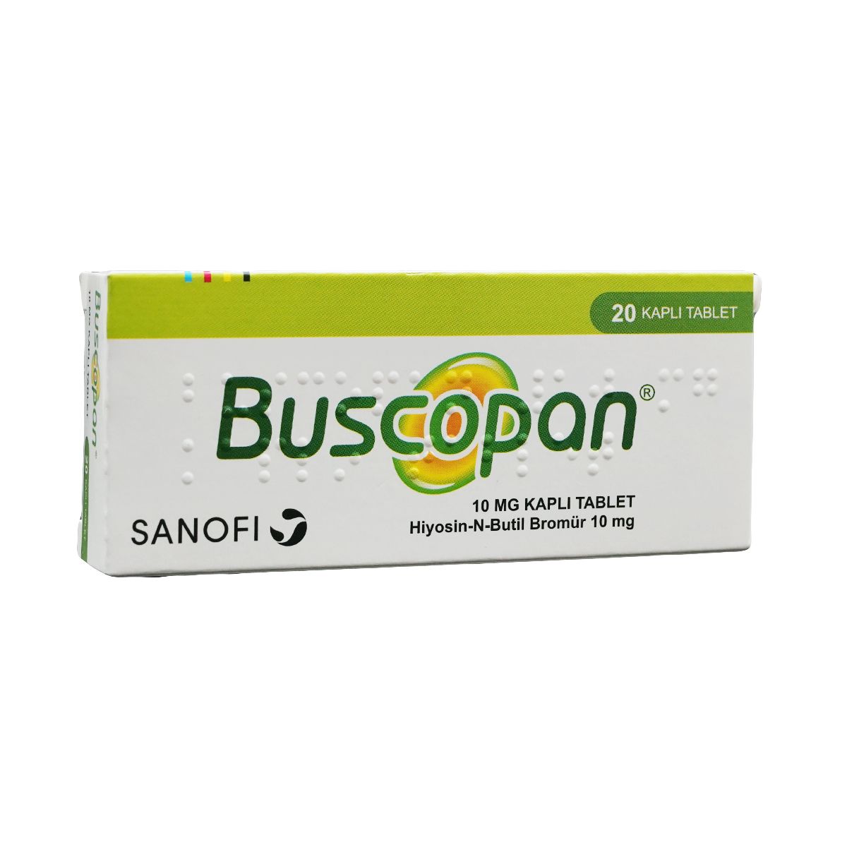 ბუსკოპანი - Buscopan 10მგ 20 ტაბლეტი
